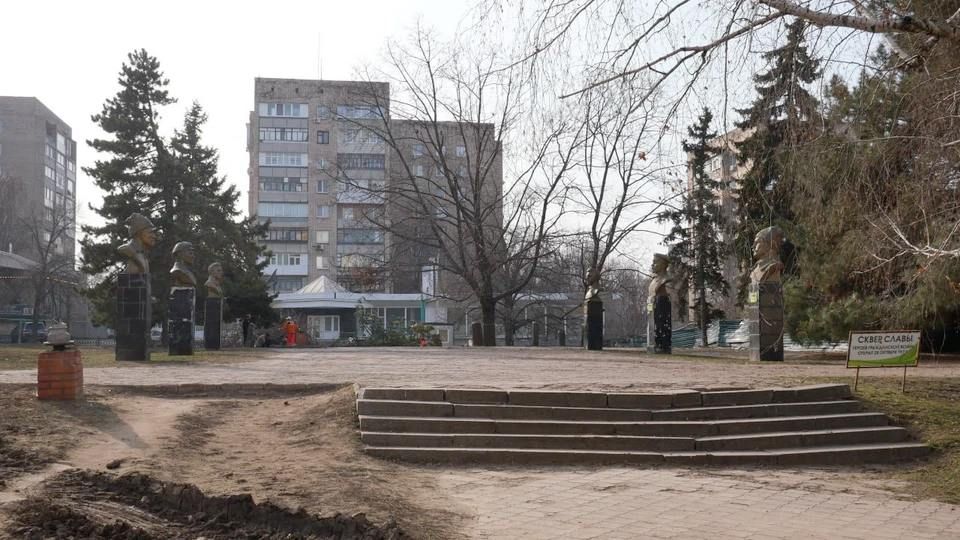 В Луганске отремонтируют сквер Славы и мемориал «Борцам революции»
