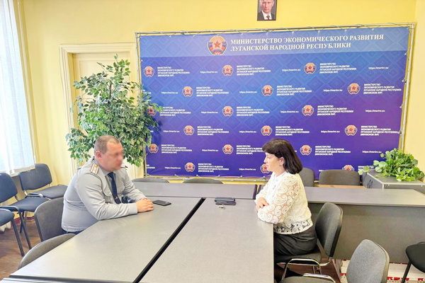 Заместитель начальника УФСИН России по Луганской Народной Республике провел ряд рабочих встреч по вопросам размещения заказов на территории исправительных учреждений