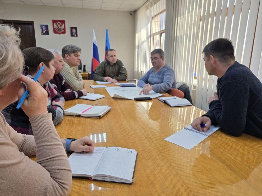 Первый Заместитель Министра инфраструктуры и транспорта Луганской Народной Республики провел рабочее совещание в Старобельске