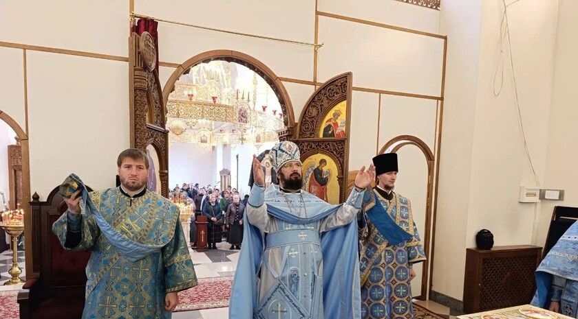 Более 250 паломников собрались в Свято-Вознесенском монастыре на чествование Ченстоховской иконы