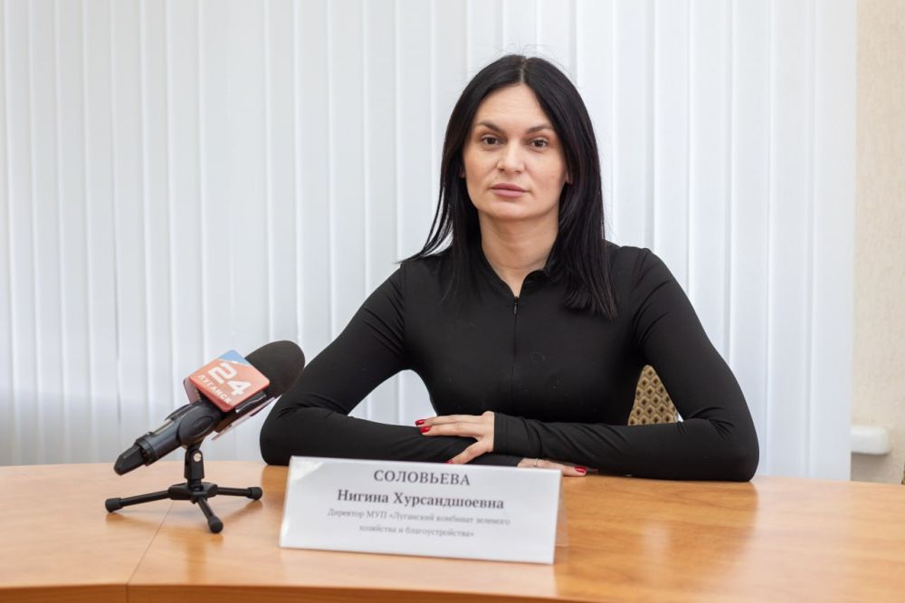 В Луганске будет высажено 800 тысяч квадратных метров цветников