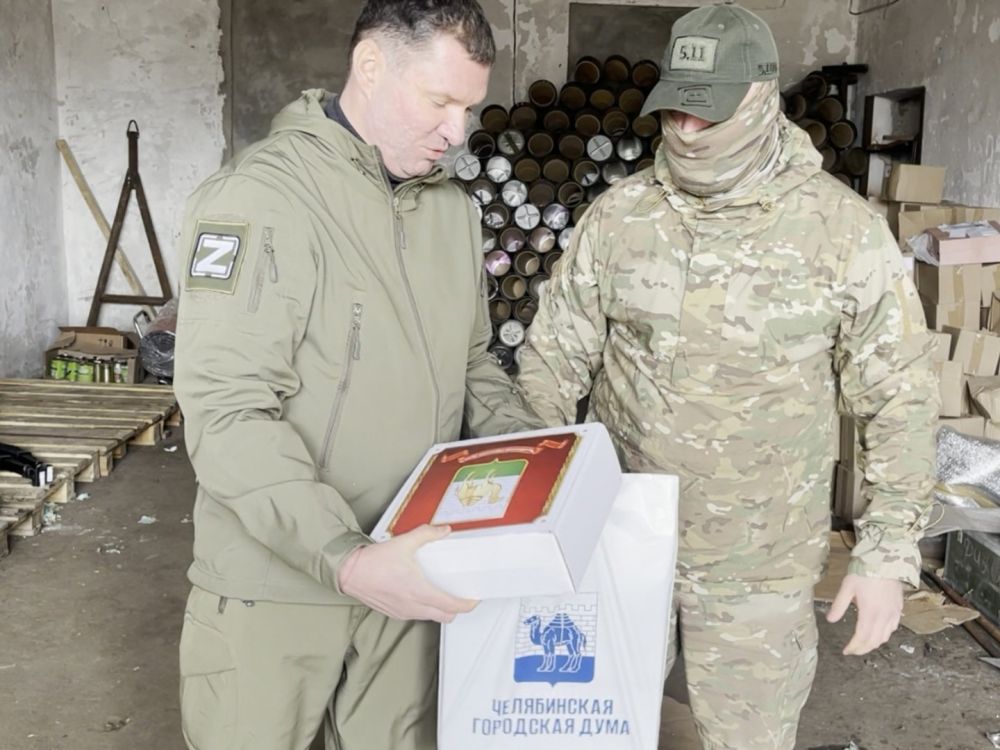 Спикер гордумы Челябинска Буяков доставил гумпомощь в Луганск