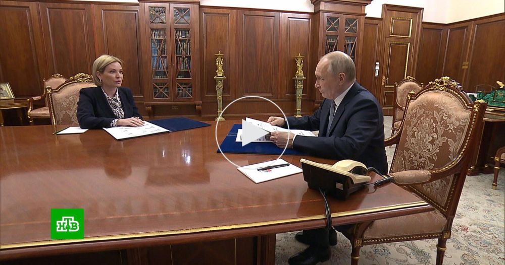 Министр Любимова рассказала Путину о модернизации музеев и библиотек в ДНР и ЛНР