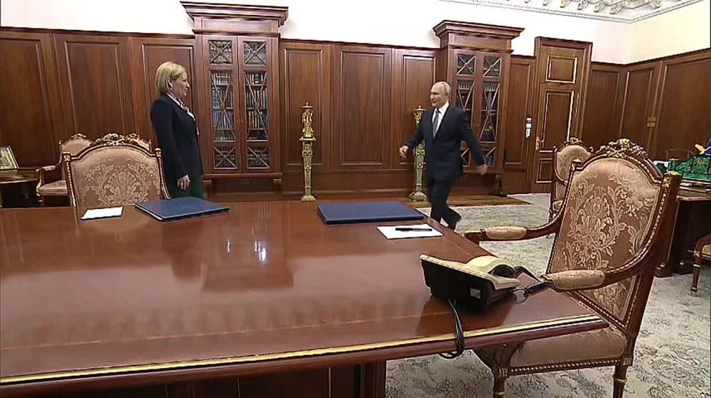 Ольга Любимова: Встретилась с Президентом Владимиром Владимировичем Путиным