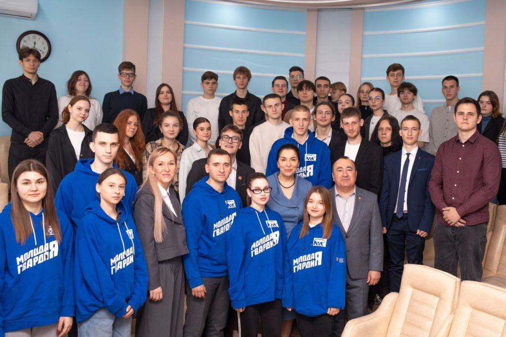 Открытие местного отделения Молодой Гвардии в Луганском государственном педагогическом университете!