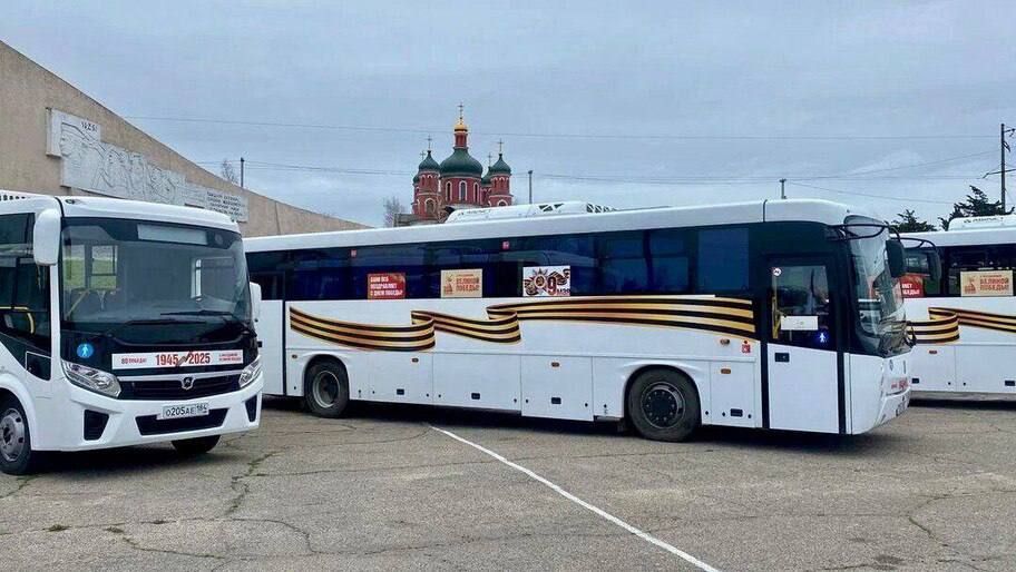 Луганскгортранс разрабатывает концепцию тематического оформления автобусов ко Дню Победы