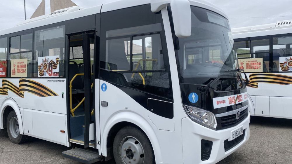 ПСБ брендирует транспорт Херсонской области ко Дню Победы