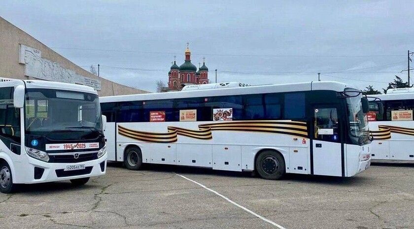 Луганскгортранс разрабатывает концепцию оформления автобусов ко Дню Победы