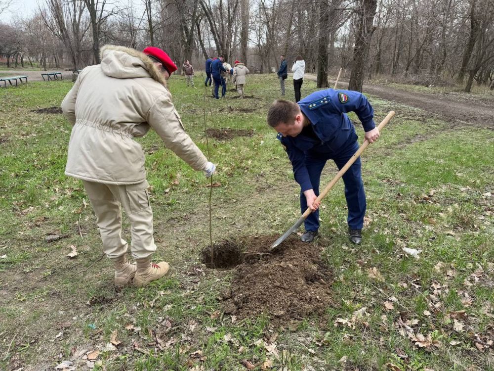 Коллектив прокуратуры города Стаханов Луганской Народной Республики в преддверии 80-й годовщины Победы в Великой Отечественной войне принял участие в акции «Сад памяти» в знак памяти каждого, кто внес победу нашего народа в...