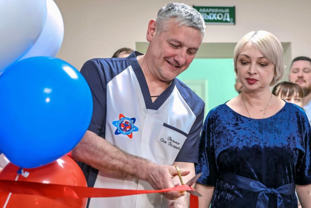 Первое в ЛНР отделение для реабилитации пациентов с нарушением функций центральной нервной системы открылось в Луганской республиканской клинической больнице