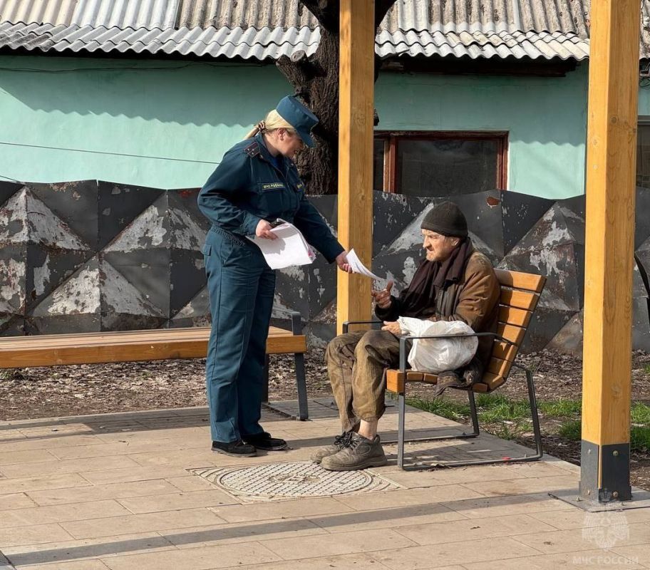 Сотрудники МЧС России на защите экосистемы Луганского городского округа