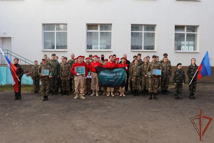 В ЛНР росгвардейцы приняли участие в организации и проведении «Зарницы 2.0»