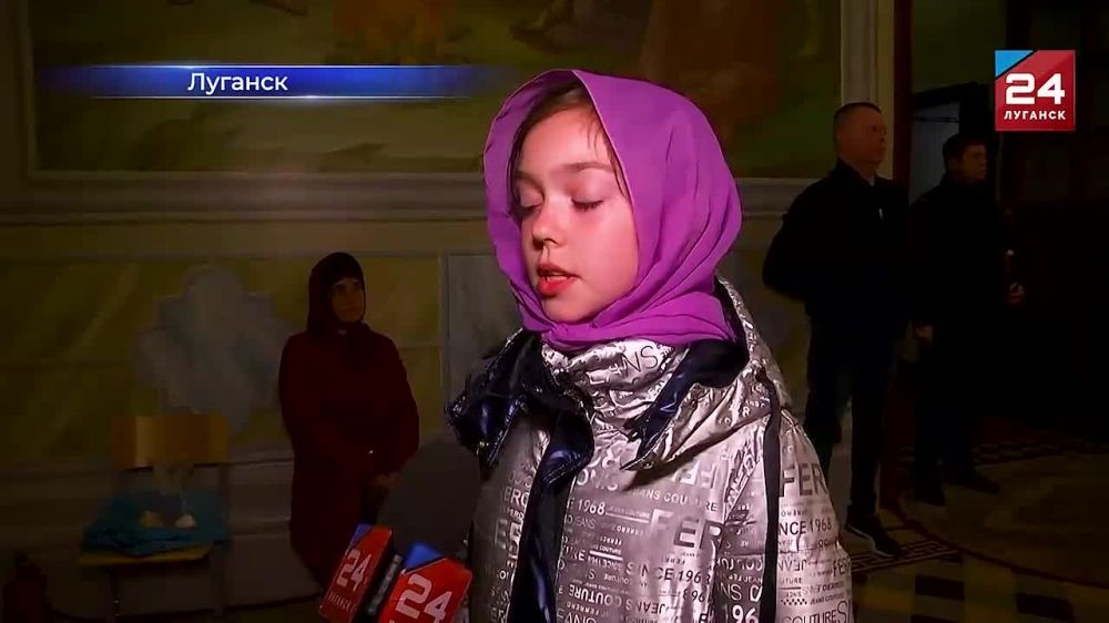 В ночь с субботы на воскресенье состоялось торжественное пасхальное богослужение