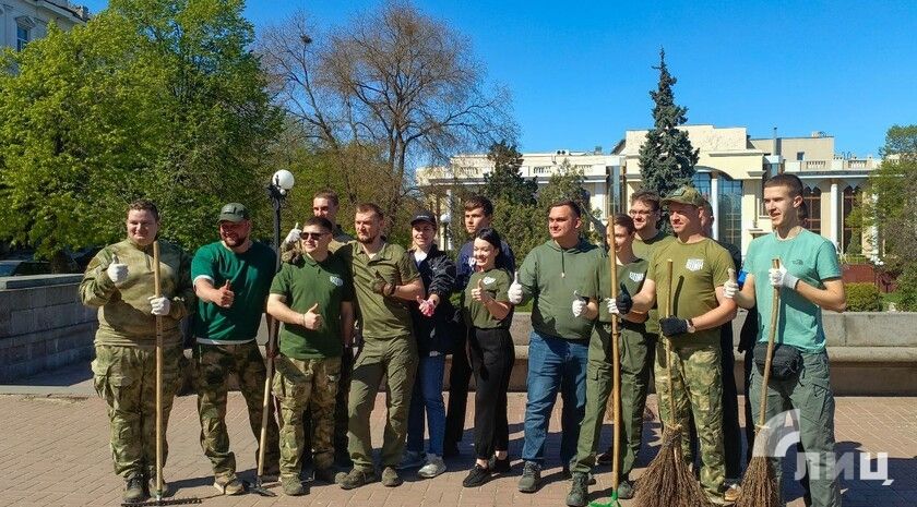 Всероссийская неделя субботников «Мы за чистоту» стартовала в Луганске