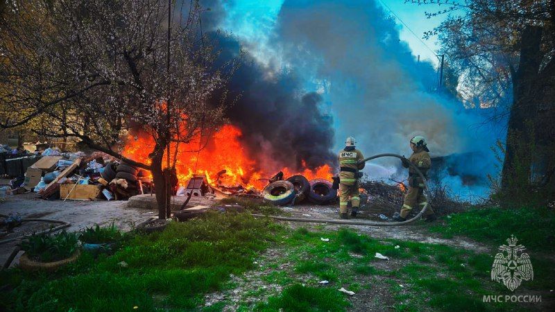 В минувшие выходные в ЛНР зафиксировано 45 ландшафтных пожаров