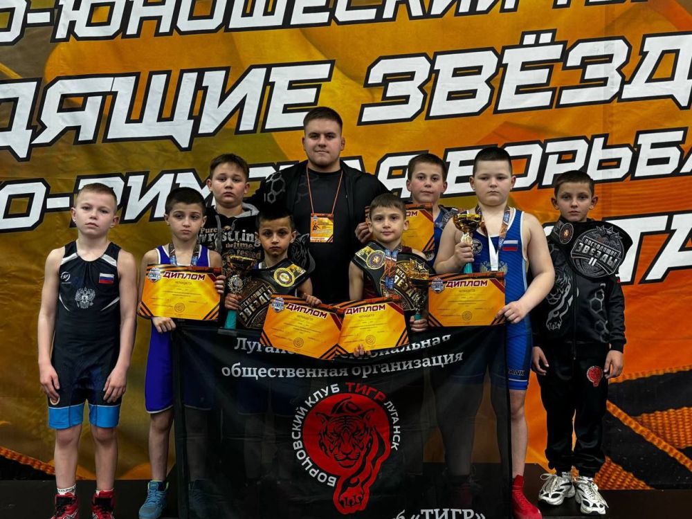 5 медалей завоевали спортсмены из ЛНР на Всероссийских соревнованиях по греко-римской борьбе «Восходящие звёзды»