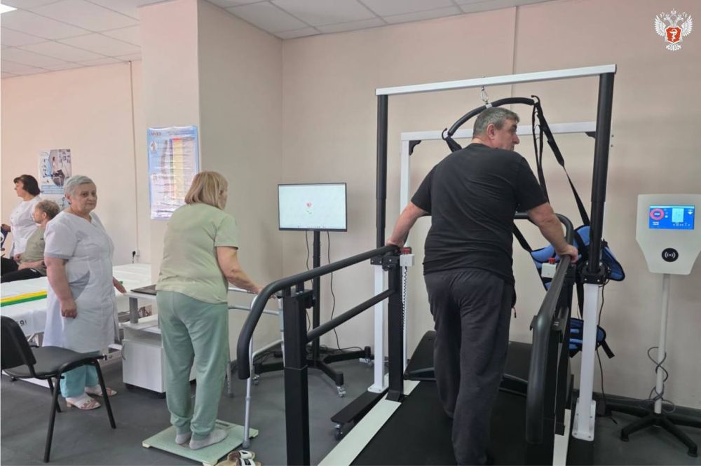 В ЛНР открылось первое реабилитационное отделение для пациентов с заболеваниями центральной нервной системы