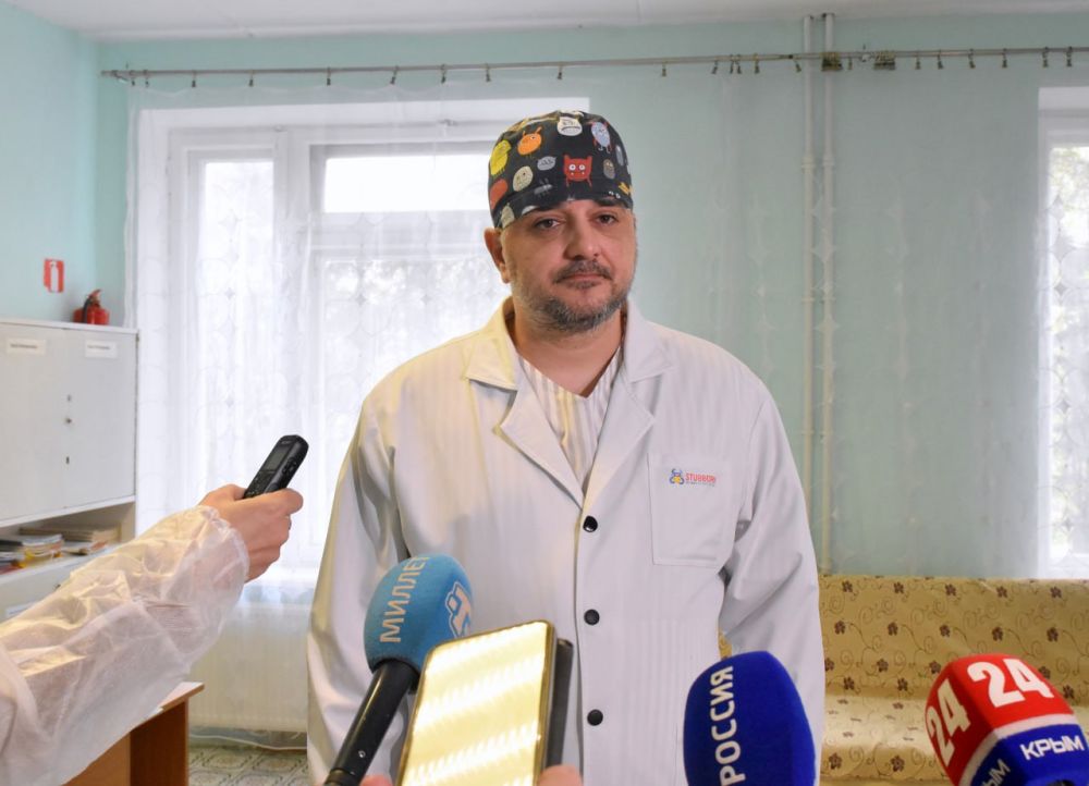 В Симферопольской клинической больнице проходит серия мастер-классов по сосудистой хирургии