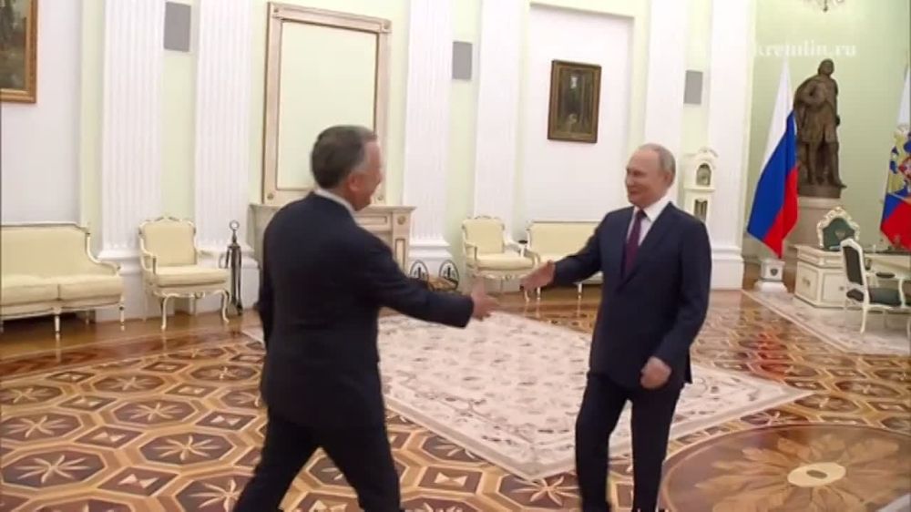 Владимир Путин принимает в Кремле спецпосланника Трампа Уиткоффа