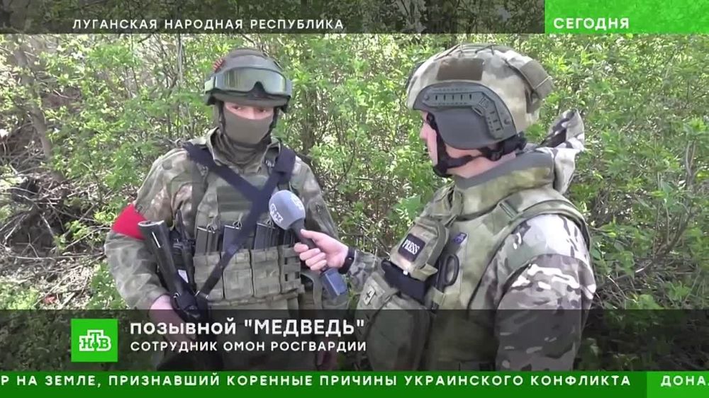 Военнослужащие Росгвардии продолжают обезвреживать схроны с боеприпасами и мины ВСУ в освобожденных населенных пунктах Луганской Народной Республики