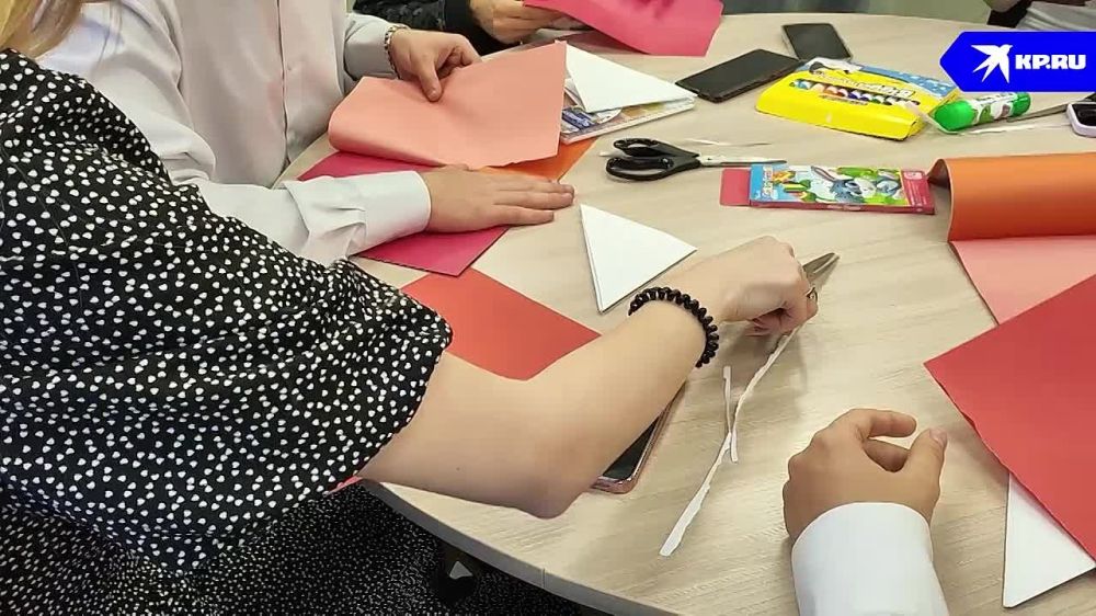 Фронтовой конверт от ребят