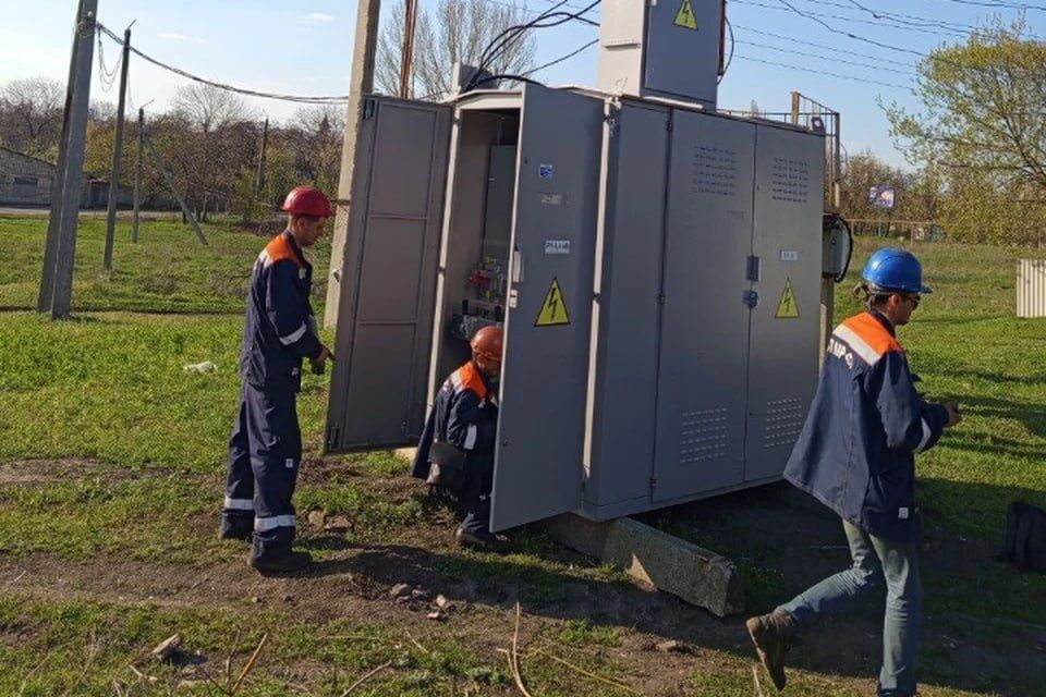 В Брянке установили новую трансформаторную подстанцию
