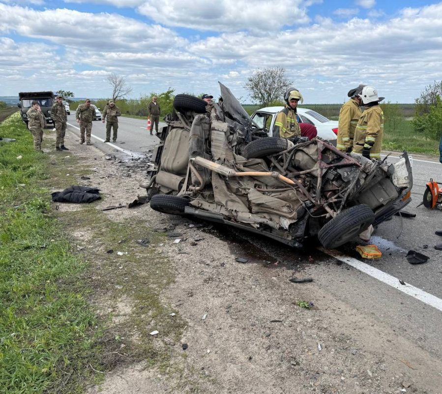 Вчера в Новоайдарском районе произошло смертельное ДТП