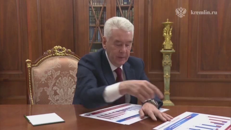 Владимир Путин провёл рабочую встречу с мэром Москвы