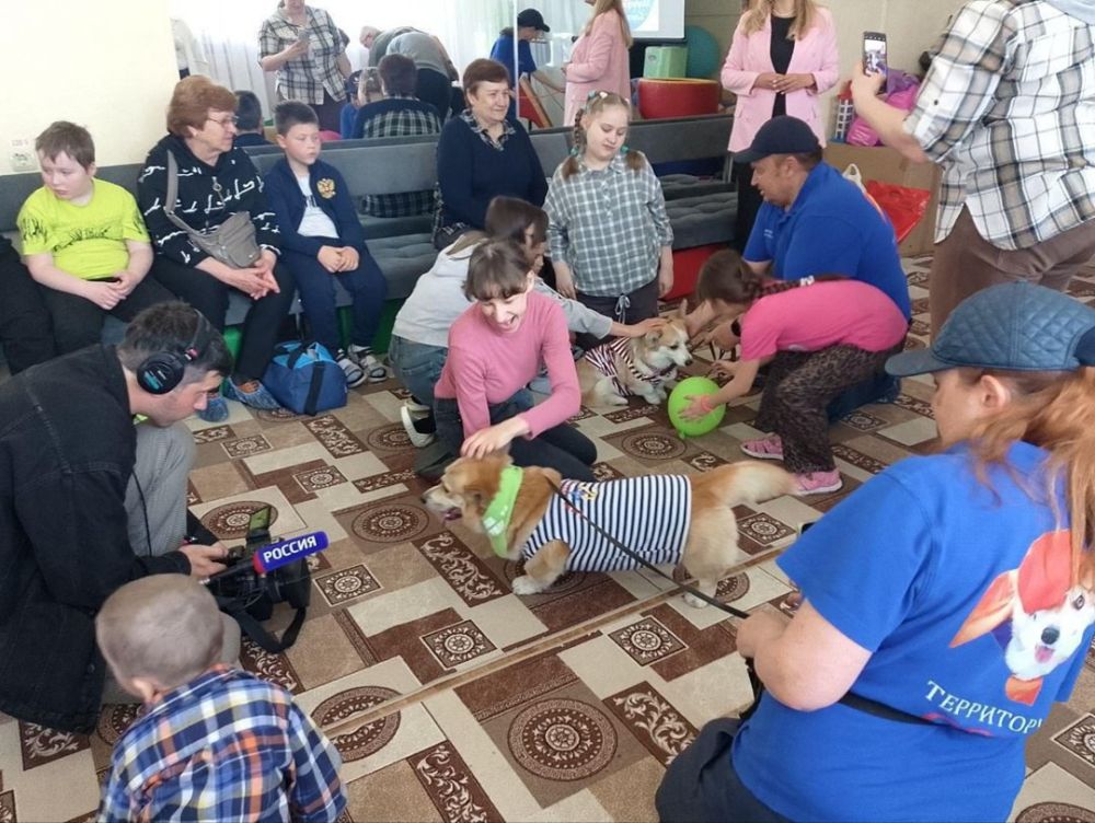 Корги-отряд «Маруся и Друзья» побывали в гостях у Центра «Возрождение»