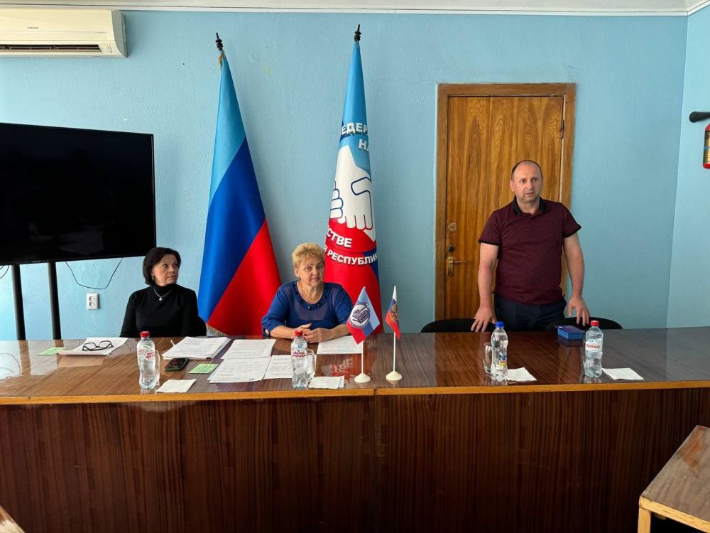 Игорь Рябушкин: Отчетно-выборная конференция Луганской Республиканской организации профессионального союза работников строительства и промышленности строительных материалов Российской Федерации