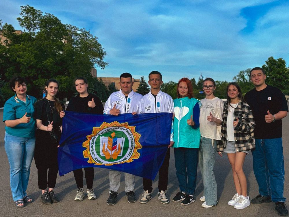 Студотряды Луганского государственного аграрного университета имени Климента Ворошилова приехали в Анапу для ликвидации последствий разлива мазута