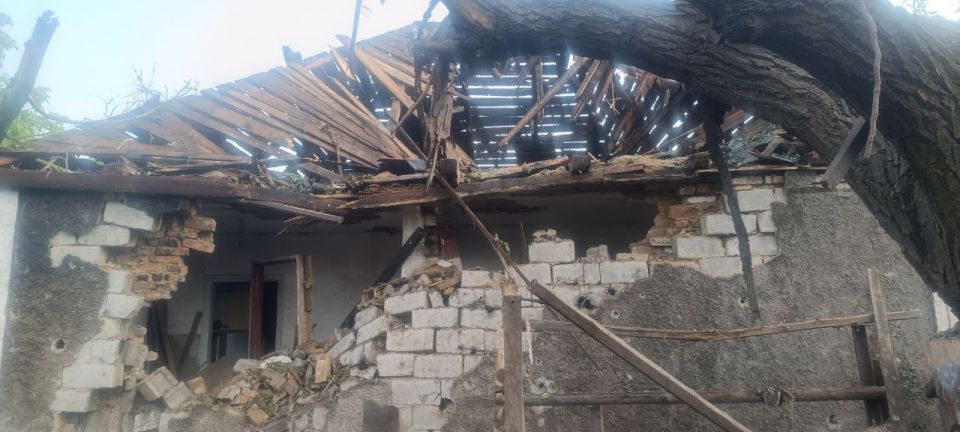 ВСУ атаковали жилые дома в Горском