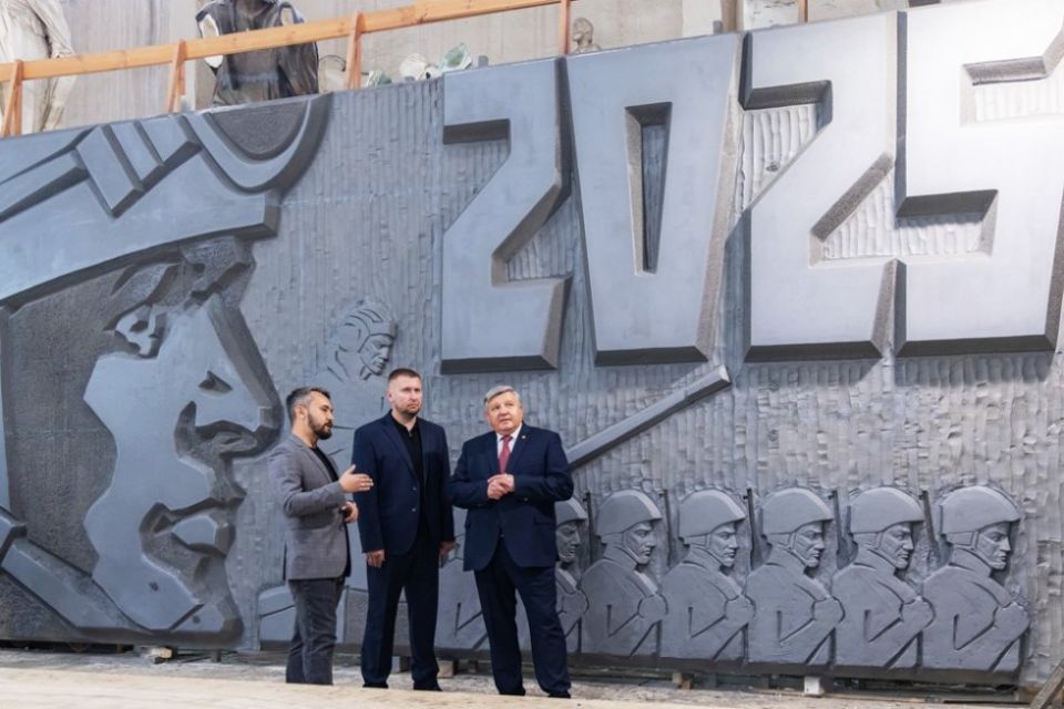 В Москве представили новую модель мемориала Миус Фронт