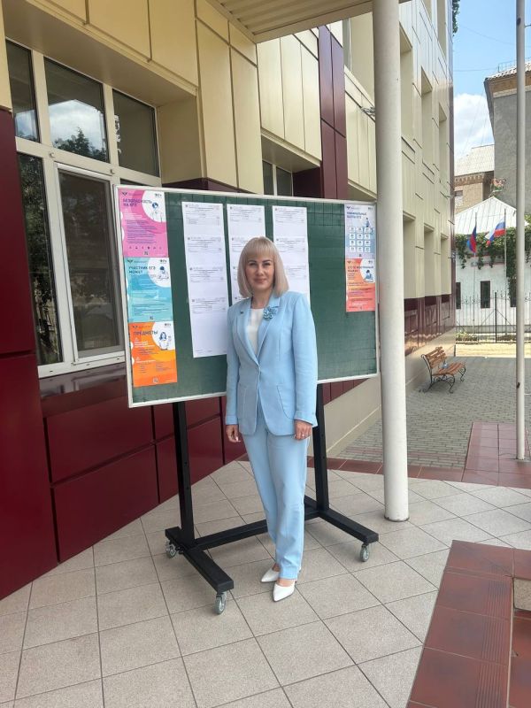 Инна Швенк: 11-го июня имела возможность присутствовать в ГБОУ ЛНР «Луганская гимназия N30 им. Н.Т. Фесенко» в качестве общественного наблюдателя