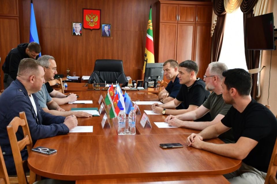 Луганскую Народную Республику с рабочим визитом посетила делегация Калужской области