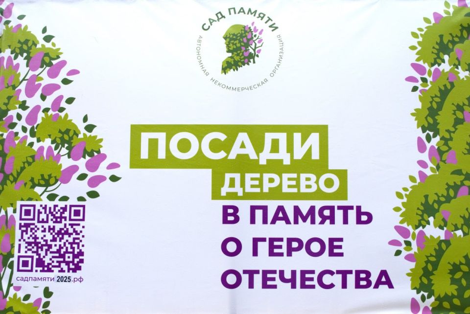 Более 92 тысяч деревьев было высажено в этом году на территории Луганской Народной Республики в рамках Международной акции «Сад памяти»