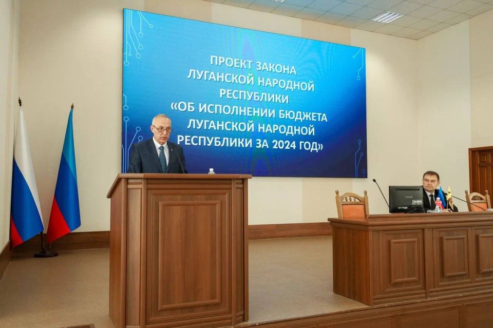 Роман Лысенко: Принял участие в публичных слушаниях по законопроекту об исполнении бюджета ЛНР за 2024 год