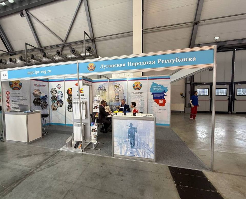 Леонид Пасечник: Луганская Народная Республика принимает участие в главной промышленной выставке России «Иннопром – 2025»