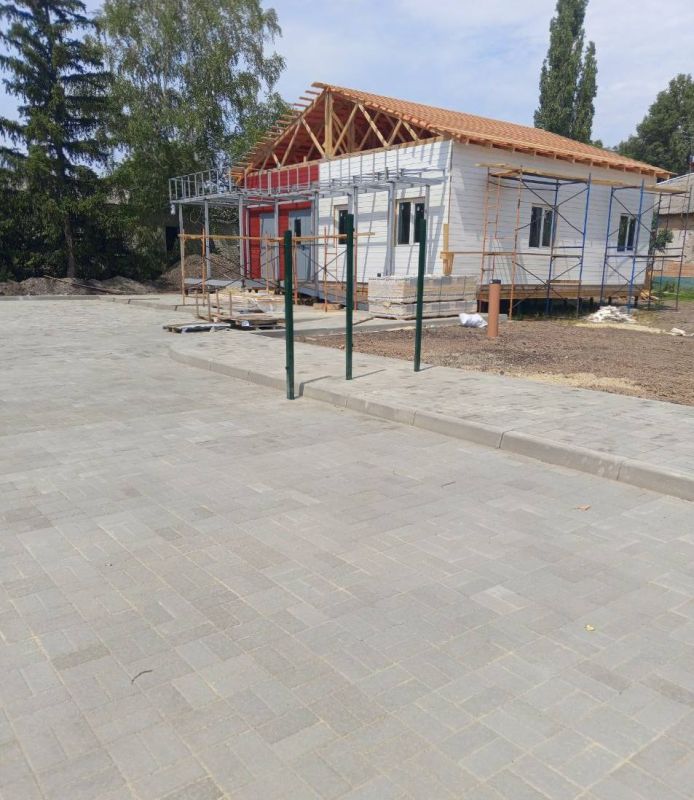 Наталия Пащенко: В с.Зориковка строится новый ФАП