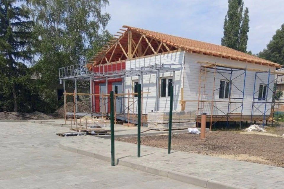 В Меловском районе возводят новый ФАП