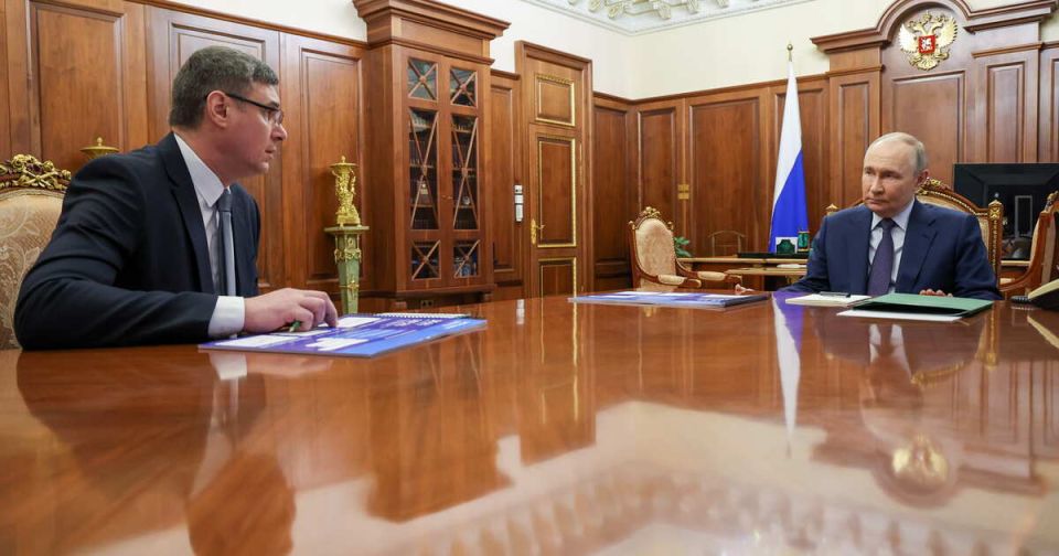 Губернатор Авдеев рассказал Путину о развитии промышленности в регионе
