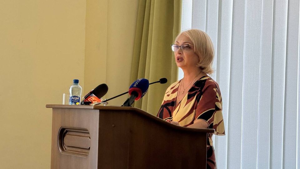 Наталия Пащенко: Сегодня выступила с докладом перед депутатами Народного Совета Республики