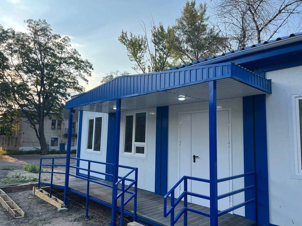 Два новых ФАПа строят в Краснодонском районе ЛНР