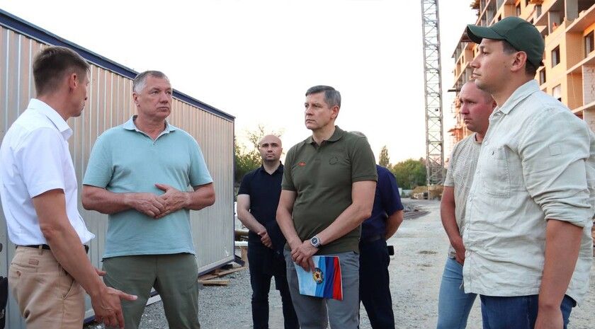 Хуснуллин оценил строительство ЖК «Авиатор» в Луганске как положительный проект