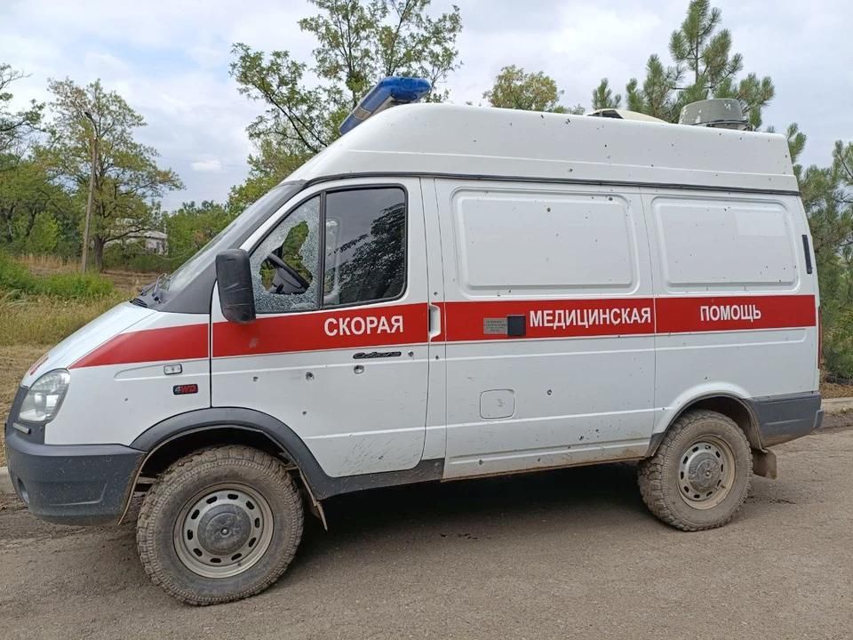 ВСУ в Троицком атаковали скорую помощь с пациентом на борту