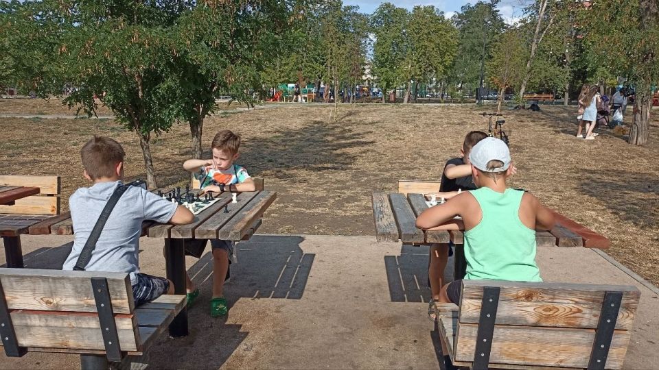 В Луганске прошел городской фестиваль шахмат, посвященный Дню физкультурника