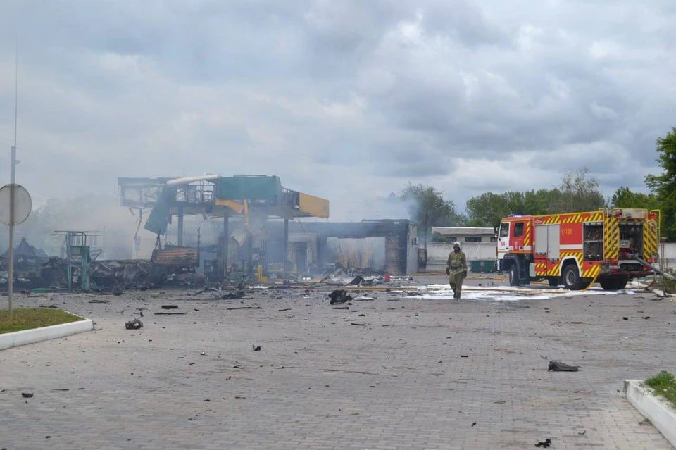 ВСУ атаковали АЗС в Старобельске