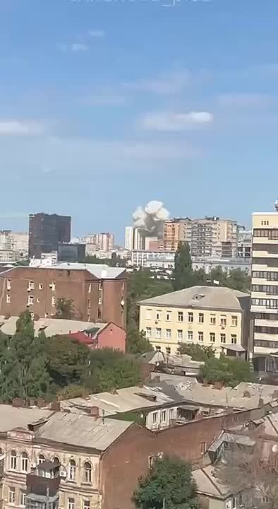 ВСУ атаковали дроном жилой дом в центре Ростова-на-Дону