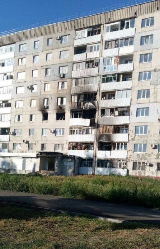 ВСУ атаковали жилой микрорайон в Лисичанске