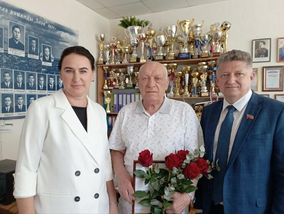 Легенда луганского футбола Александр Журавлёв отметил 80-летие